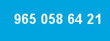 965 058 64 21